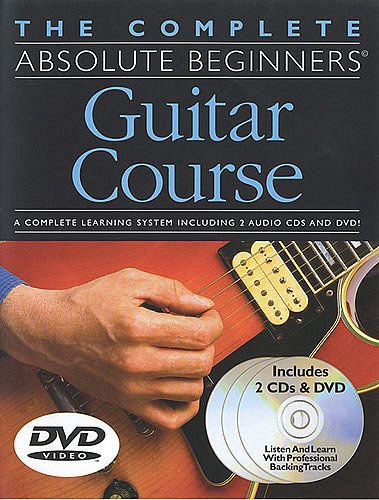 Absolute Beginners Guitar Course Set (Schule 1 + 2 + Songboo