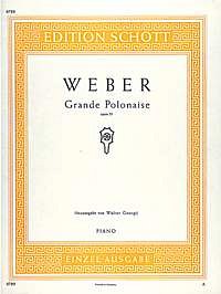 C.M. von Weber: Grande Polonaise Es-Dur op. 21 , Klav