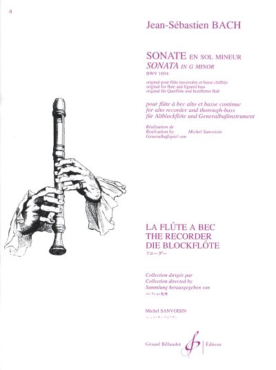 J.S. Bach: Sonate En Sol Mineur Bwv 1034