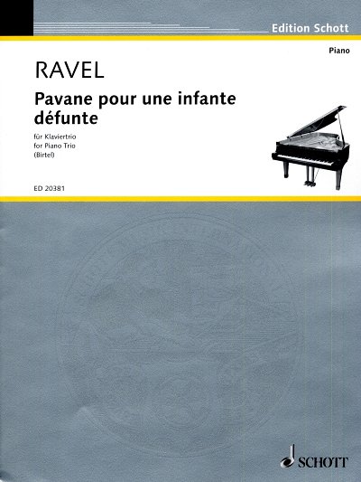 M. Ravel: Pavane pour une infante défunte , VlVcKlv (Pa+St)