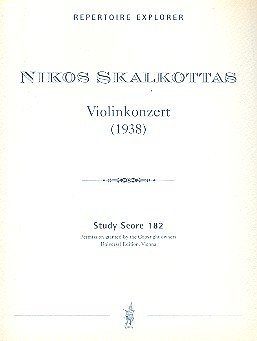 N. Skalkottas: Konzert, VlOrch (Stp)