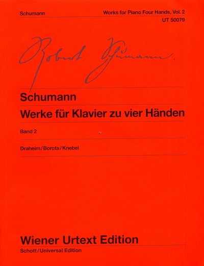 R. Schumann: Werke fuer Klavier zu vier Haenden 2, Klav4m