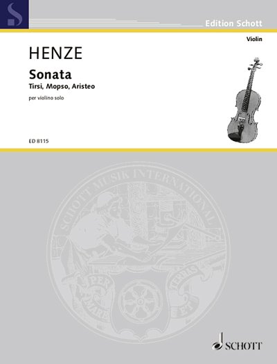 H.W. Henze: Sonate, Viol