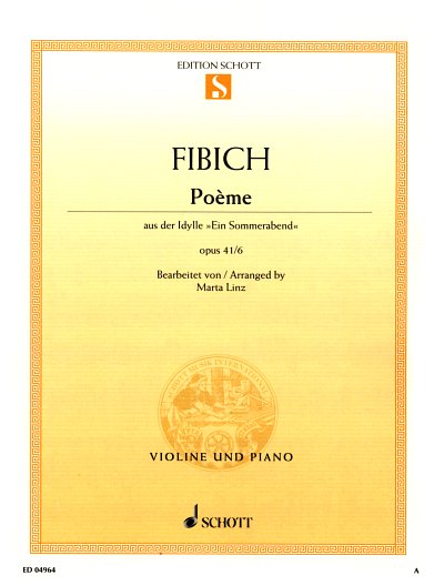 Z. Fibich: Poeme op. 41/6, VlKlav