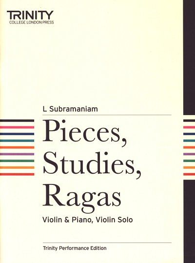L. Subramaniam: Pieces, Studies, Ragas, Vl;Klav (KlavpaSt)