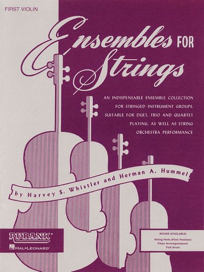 Ensembles For Strings - First Violin, Stro