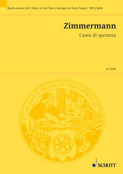 B.A. Zimmermann: Canto di Speranza