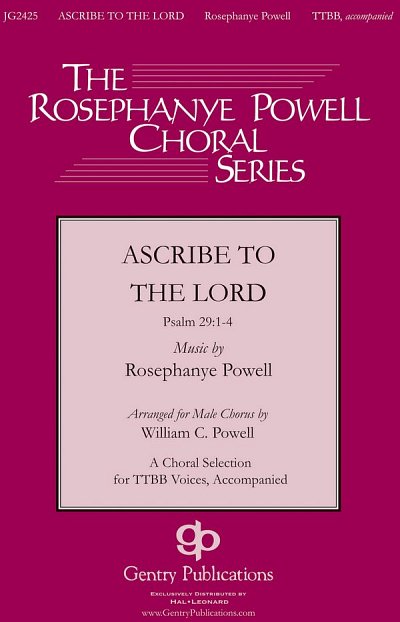 R. Powell: Ascribe to the Lord
