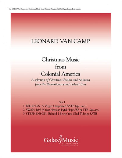 Christmas Music from Colonial America, Set I