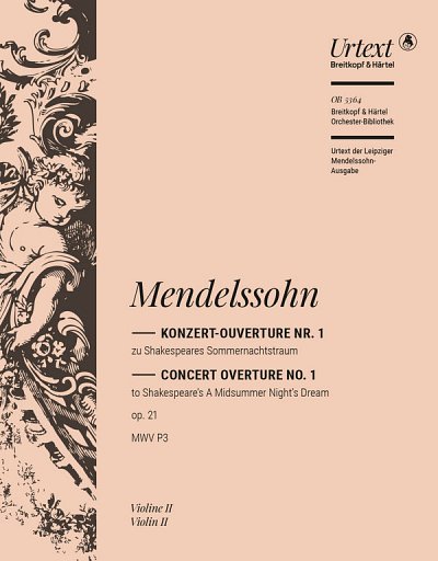F. Mendelssohn Barth: Ein Sommernachtstraum op., Sinfo (Vl2)