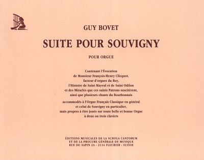 Bovet Guy: Suite Pour Souvigny