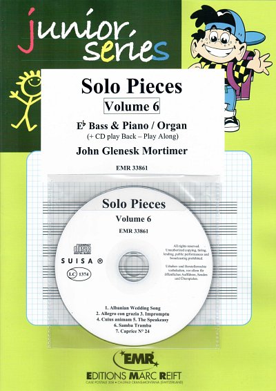 J.G. Mortimer: Solo Pieces Vol. 6, TbEsKlv/Org (+CD)