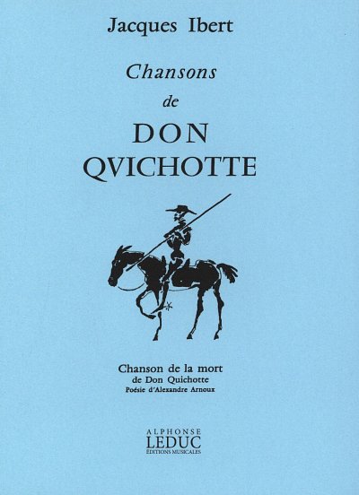 J. Ibert: Chansons De Don Quichotte No.4 -Ch, GesTiKlav (Bu)