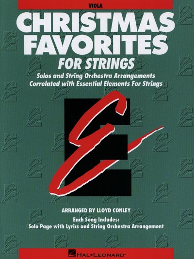 Essential Elements Christmas Favorites for Strings (Vla)