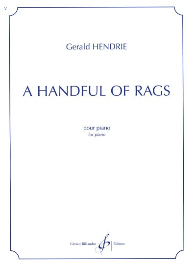 AQ: G. Hendrie: A Handful of Rags, Klav (B-Ware)