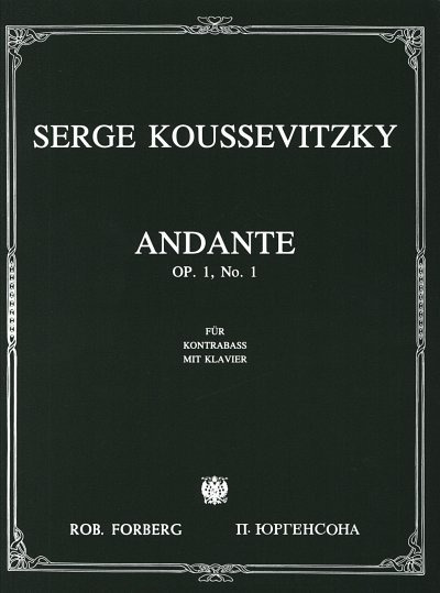 Andante, op. 1,1