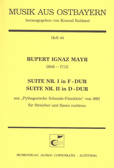 R.I. Mayr: Suiten Nr. I und Nr. II, StrBc (Part.)