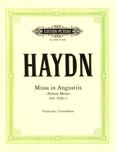 J. Haydn: Missa in Angustiis d-Moll Hob, 4GesGchOrchO (VcKb)