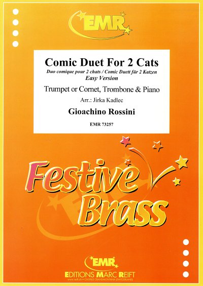 G. Rossini: Comic Duet For 2 Cats, TrpPosKlv (KlavpaSt)