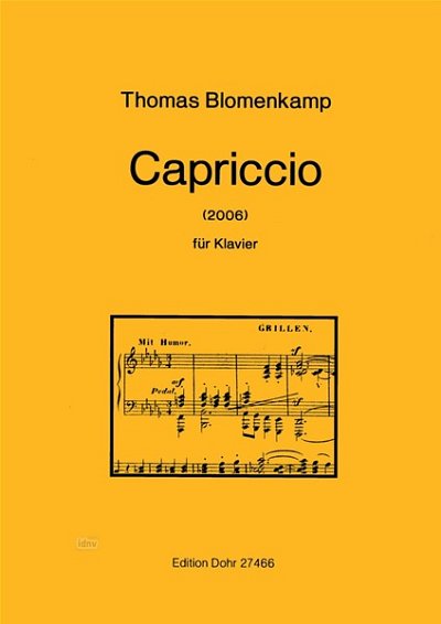 T. Blomenkamp: Capriccio, Klav (Part.)