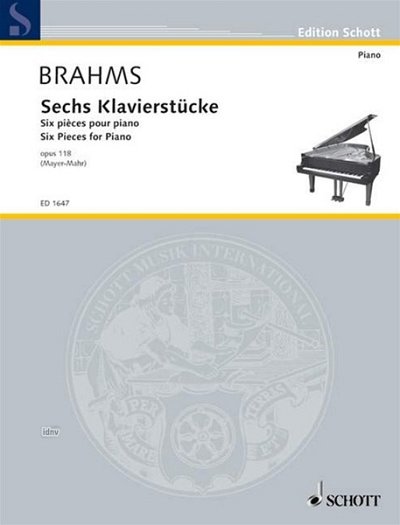 J. Brahms: Sechs Klavierstücke op. 118 , Klav