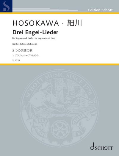 T. Hosokawa: Drei Engel-Lieder, GesSHf (Sppa)
