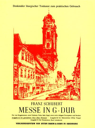 F. Schubert: Messe G-Dur - Ausgabe A (KA)