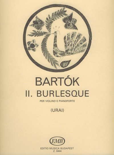 B. Bartók: Burlesque op. 8c/2, VlKlav (KlavpaSt)