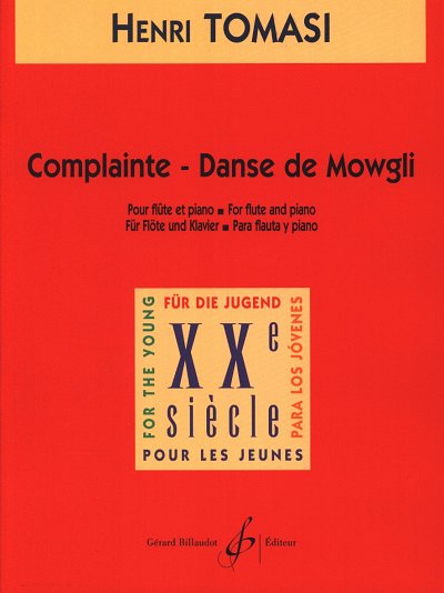 H. Tomasi: Complainte - Danse De Mowgli, FlKlav (KlavpaSt)