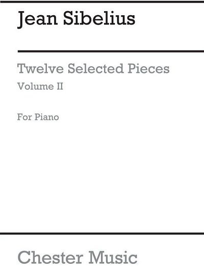 J. Sibelius: Twelve Selected Pieces For Piano Vol.2, Klav