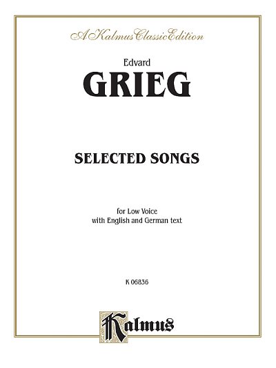 E. Grieg: Selected Songs, GesTi (Bu)
