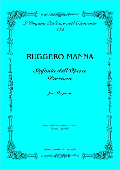 Sinfonia Per Organo Solo Dall'Opera Preziosa, Org
