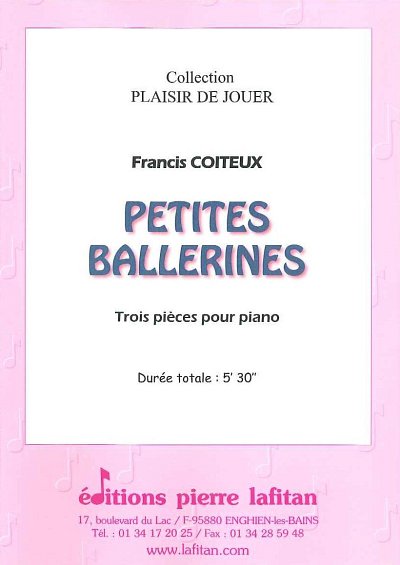 Petites Ballerines (Trois Pièces Pour Piano), Klav