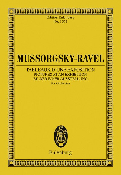 DL: M. Mussorgski: Bilder einer Ausstellung, Orch (Stp)
