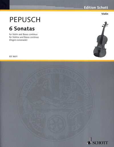 J.C. Pepusch: 6 Sonatas , VlBc