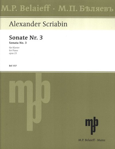 A. Skrjabin: Sonate 3 Fis-Moll Op 23