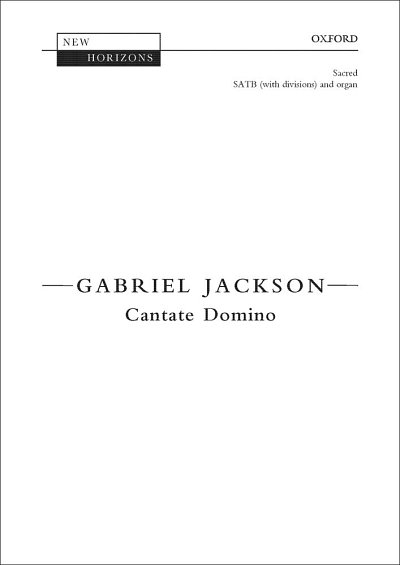 G. Jackson: Cantate Domino, Ch (Chpa)