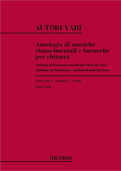 Antologia Di Musiche Rinascimentali E Barocche, Git/Lt