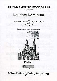 Giulini Johann Andreas Josef: Laudate Dominum - Fuga