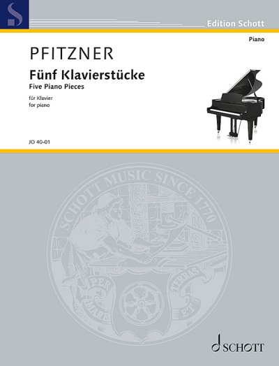 DL: H. Pfitzner: Fünf Klavierstücke, Klav