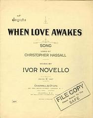 DL: I. Novello: When Love Awakes, GesKlav