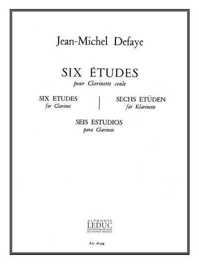J. Defaye: 6 Etudes