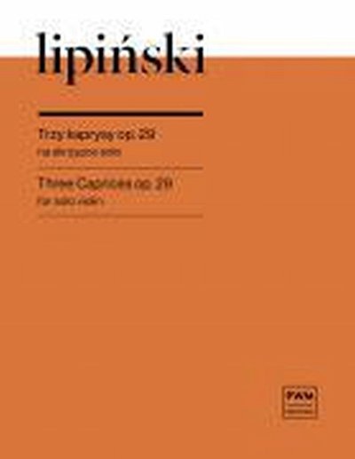 K. Lipinski: Three Caprices Op. 29