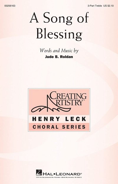 A Song of Blessing, Ch3Klav (Chpa)
