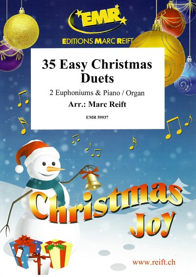 M. Reift: 35 Easy Christmas Duets, 2EuphKlav