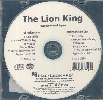 E. John: The Lion King (Medley), Ch (CD)