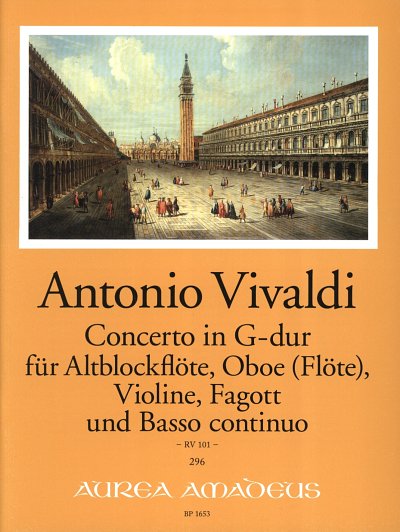 A. Vivaldi: Concerto G-Dur Rv 101 Aurea Amadeus 296