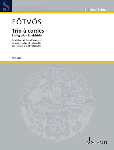 P. Eötvös i inni: Trio à cordes