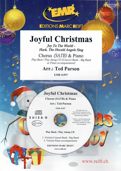 T. Parson: Joyful Christmas, GchKlav (+CD)
