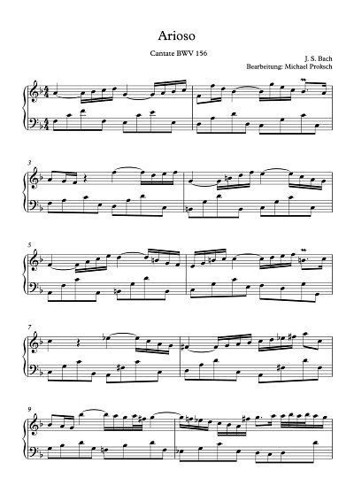 DL: J.S. Bach: Arioso, Klav